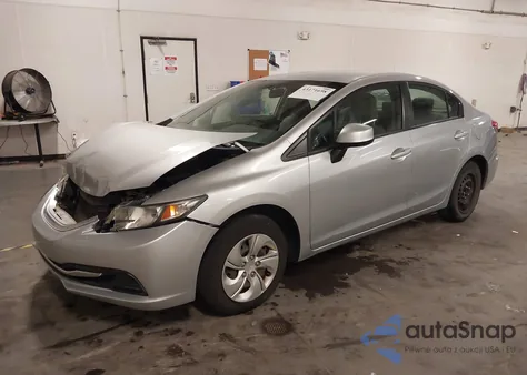 2013 Honda Civic Lx z USA, uszkodzony, nr VIN 19XFB2F5XDE048802